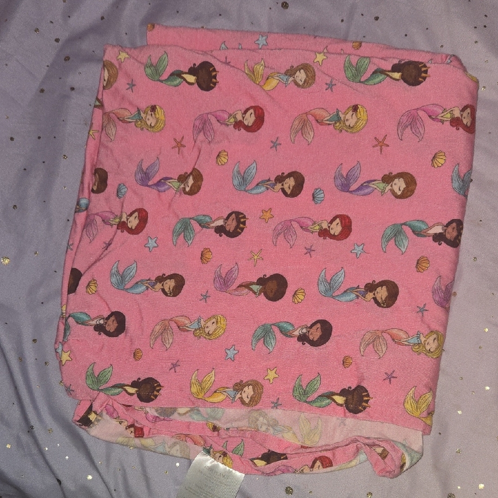 Posh Peanut Pink Mermaid Blanket